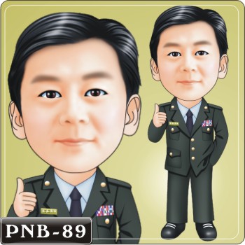 軍警大禮服人像Q版漫畫PNB-89